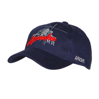 Čepice baseball helikoptéra APACHE MODRÁ