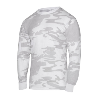 Triko s dlouhým rukávem WHITE CAMO vel. M