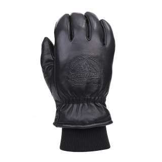 Rukavice zimní OUTDOOR kožené ČERNÉ vel. 3XL