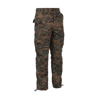 Kalhoty VINTAGE PARATROOPER DIGITAL WOODLAND vel. L