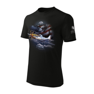 Triko P-51 MUSTANG vel. XL