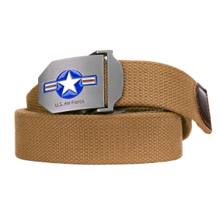 Opasek USAF WWII plátěný COYOTE vel. 115