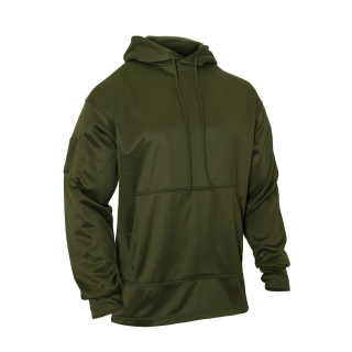Mikina CONCEALED CARRY s kapucí ZELENÁ vel. L