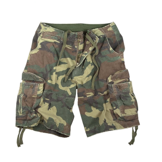 Kraťasy VINTAGE INFANTRY UTILITY WOODLAND vel. S