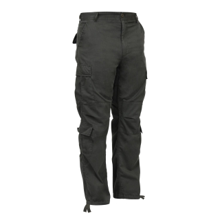 Kalhoty VINTAGE PARATROOPER ZELENÉ vel. L