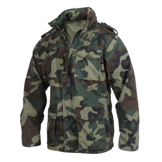 Bunda lightweight VINTAGE US M65 WOODLAND vel. L