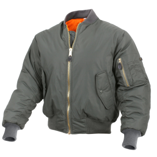 Bunda bomber ENHANCED MA1 FLIGHT SAGE vel. 3XL