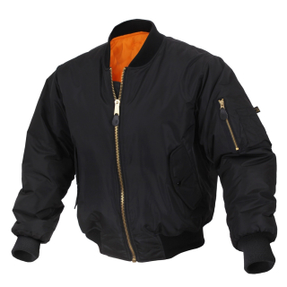Bunda bomber ENHANCED MA1 FLIGHT ČERNÁ vel. XL