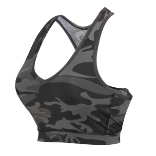 Podprsenka WORKOUT sportovní BLACK CAMO vel. M