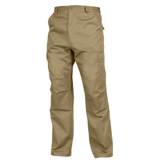 Kalhoty BDU RELAXED ZIPPER FLY KHAKI vel. XXL