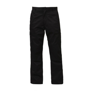 Kalhoty BDU RELAXED ZIPPER FLY ČERNÉ vel. 3XL