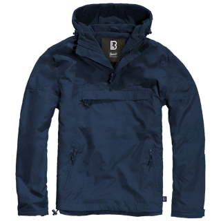 Bunda větrovka s kapucí WINDBREAKER MODRÁ vel. XXL