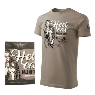 Triko HELLCAT CALL OF DUTY ŠEDÉ vel. M