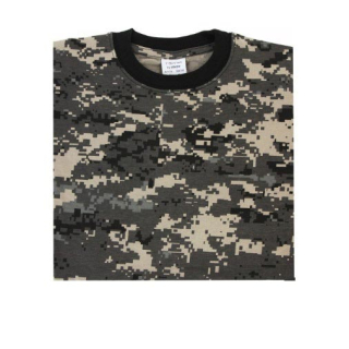 Triko krátký rukáv US MIDNIGHT DIGITAL GREY vel. M