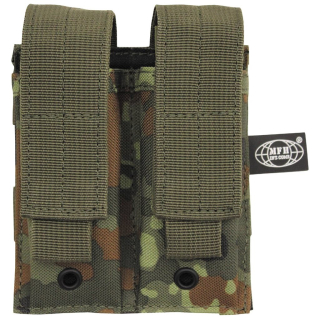 Sumka MOLLE na dva pistolové zásobníky FLECKTARN