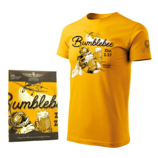 Triko ZLÍN Z-37 BUMBLEBEE ŽLUTÉ vel. XXL