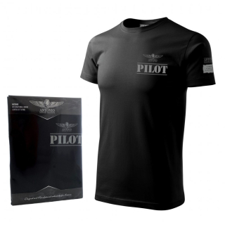 Triko PILOT ČERNÉ vel. S