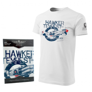 Triko RAF HAWKER TEMPEST BÍLÉ vel. XL