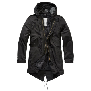 Bunda US M51 FISHTAIL PARKA ČERNÁ vel. L