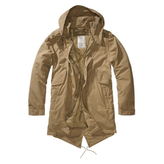 Bunda US M51 FISHTAIL PARKA CAMEL PÍSKOVÁ vel. M