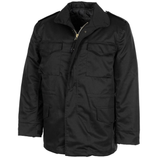 Bunda US střih M65 s vložkou ČERNÁ vel. 3XL