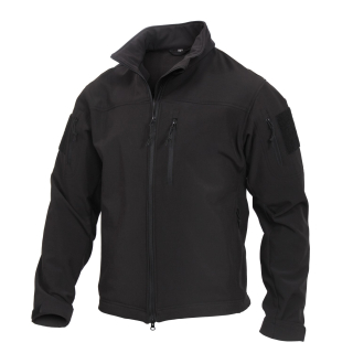 Bunda STEALTH OPS softshell ČERNÁ vel. 3XL