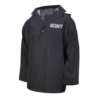 Bunda do deště SECURITY ČERNÁ vel. S