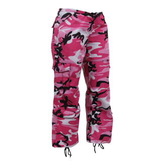 Kalhoty dámské PARATROOPER PINK CAMO vel. S