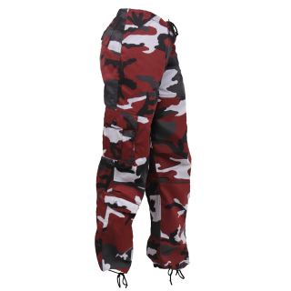 Kalhoty dámské PARATROOPER RED CAMO vel. S