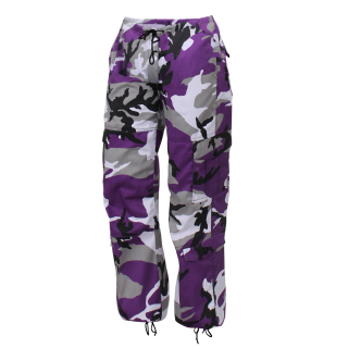 Kalhoty dámské PARATROOPER VIOLET CAMO vel. XS