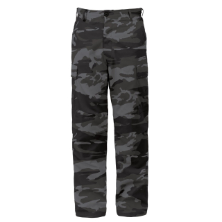 Kalhoty BDU BLACK CAMO vel. XL