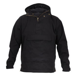 Bunda s kapucí PARKA ČERNÁ vel. M