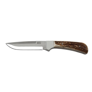 Nůž lovecký NEREZ s pevnou čepelí střenka PAROH čepel 130mm