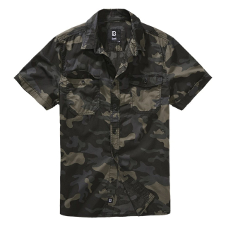 Košile ROADSTAR krátký rukáv DARK CAMO vel. L