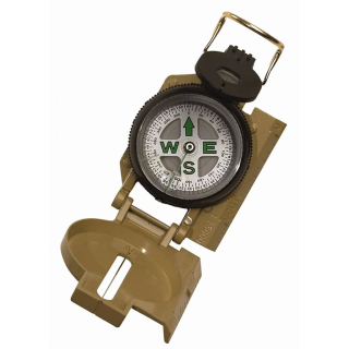 Kompas TACTICAL MARCHING kovové tělo PÍSKOVÝ