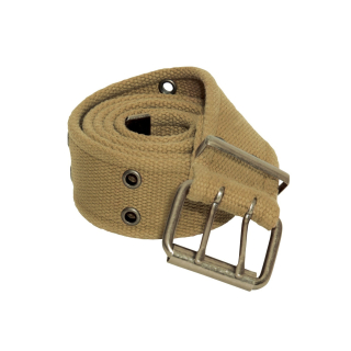 Opasek dvojitá přezka VINTAGE KHAKI vel. L