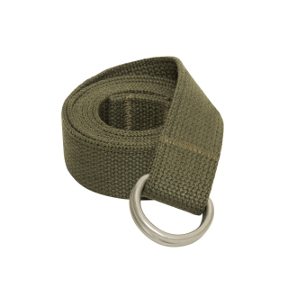 Opasek MILITARY D-RING EXPEDITION ZELENÝ