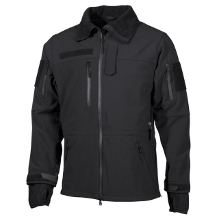 Bunda softshell HIGH DEFENCE ČERNÁ vel. M