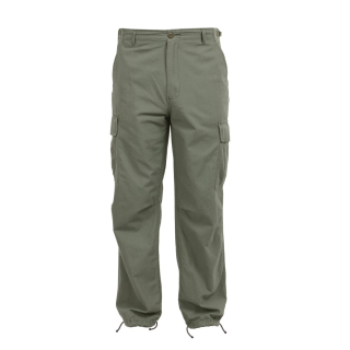 Kalhoty VINTAGE VIETNAM ERA ZELENÉ vel. XL