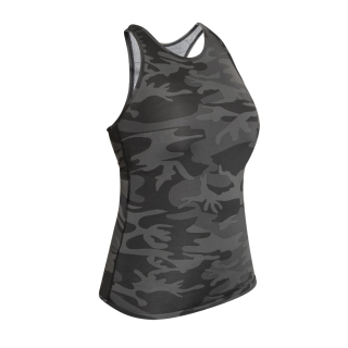 Tílko dámské WORKOUT BLACK CAMO vel. L