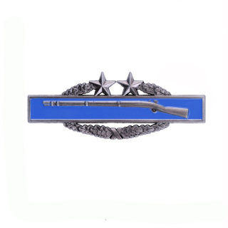 Odznak bojový US INFANTRY 3rd modrý /pistol/