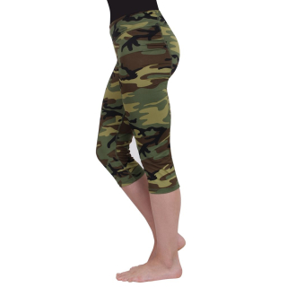Legíny dámské WORKOUT 3/4 s kapsami WOODLAND vel. XS