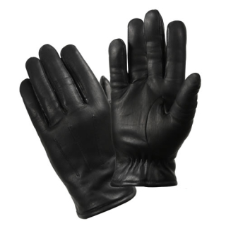 Rukavice kožené POLICE THERMOBLOCK ČERNÉ vel. XL