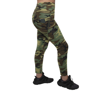 Legíny dámské WORKOUT s kapsami WOODLAND vel. XL