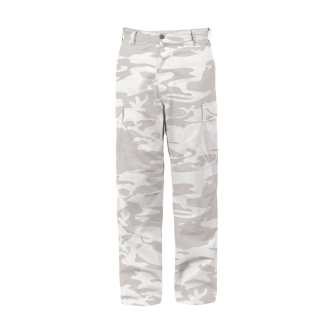 Kalhoty BDU WHITE CAMO vel. S