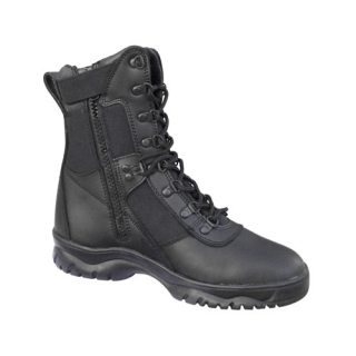 Boty taktické ZIP FORCED ENTRY 8'' ČERNÉ vel. US 5,5