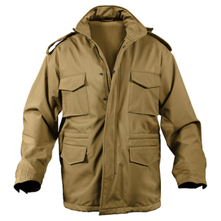 Bunda US M65 SOFTSHELL COYOTE vel. L