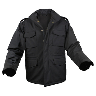 Bunda US M65 SOFTSHELL ČERNÁ vel. XS