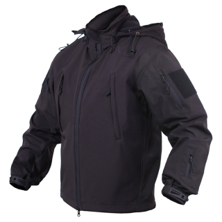 Bunda CONCEALED CARRY softshell ČERNÁ vel. 3XL