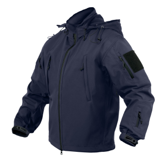 Bunda CONCEALED CARRY softshell MODRÁ vel. 3XL